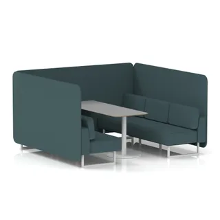Brixworth Bench Booth in Single Tone