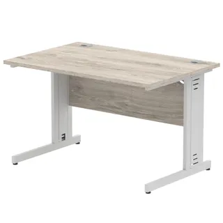 Impulse Straight Desk Cable Managed Leg