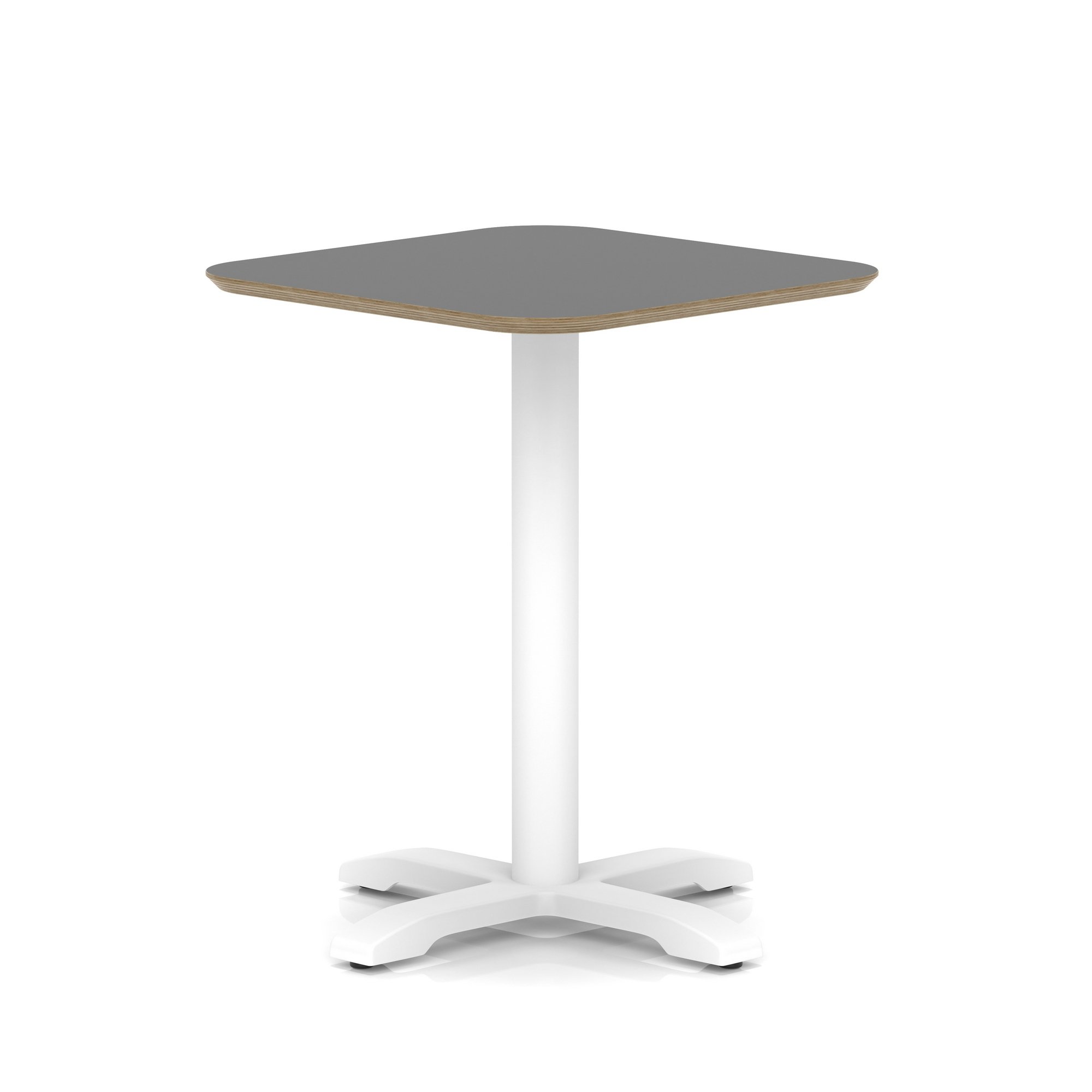Brixworth Square Coffee Table With Cross Base