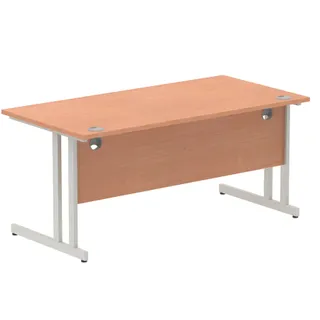 Impulse Straight Desk Cantilever Leg