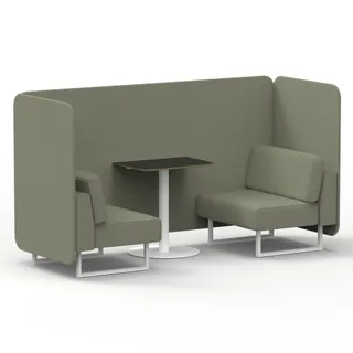 Brixworth Bench Booth in Single Tone