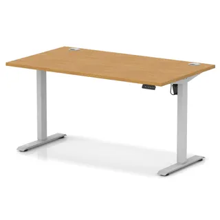 EE - Air Lite Height Adjustable Desk With Cable Ports