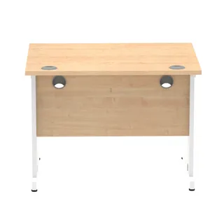 Impulse Straight Desk Cable Managed Leg