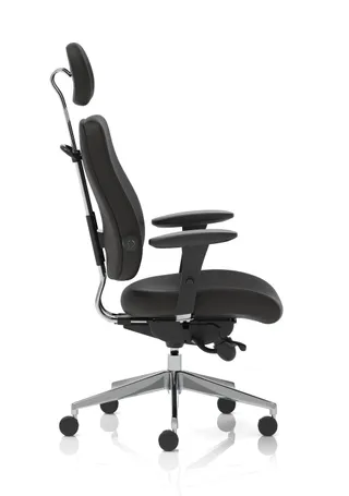 Chiro Plus Ultimate High Back Ergonomic Posture Chair with Arms and Headrest