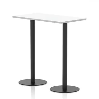 Italia Slimline Rectangular Poseur Table