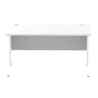 Impulse Straight Desk Cable Managed Leg