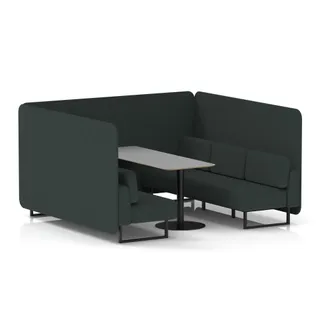 Brixworth Bench Booth in Single Tone