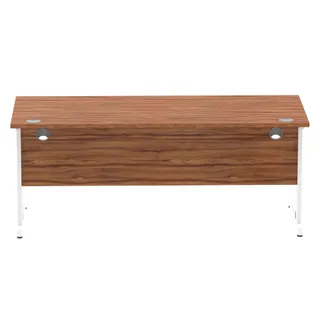 Impulse Straight Desk Cable Managed Leg