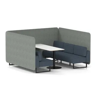 EE - Brixworth Bench Booth in Two Tone