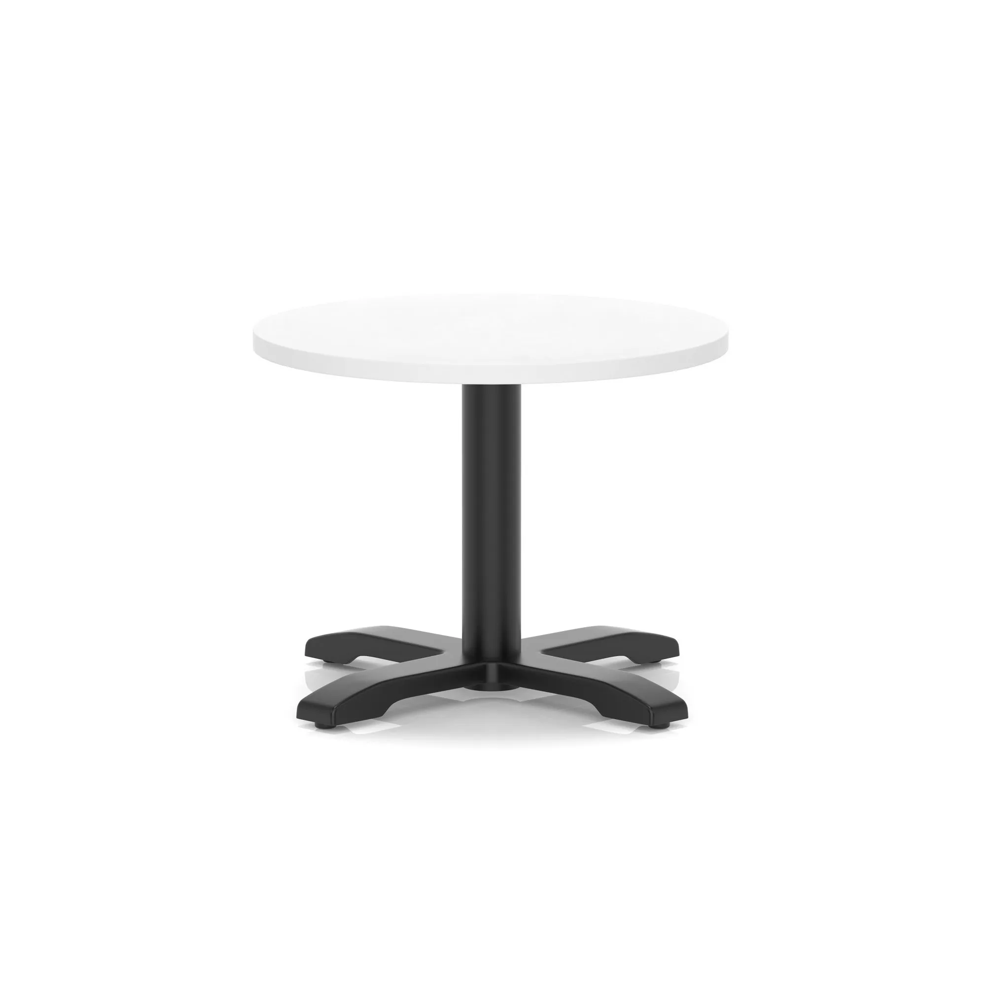 Italia Round Coffee Table With Cross Base