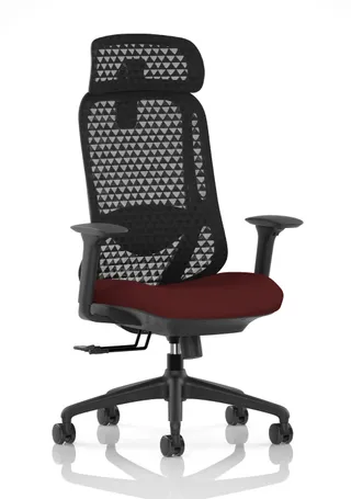 Prism Ergonomic Mesh Back Office Chair with Adjustable Arms