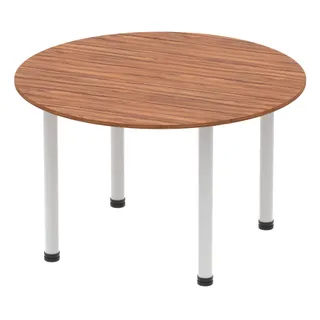 Impulse Round Table With Post Leg