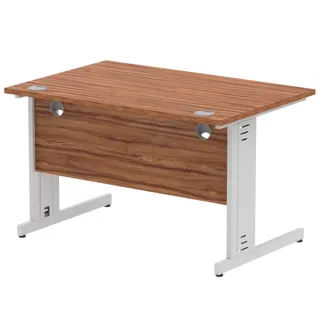 Impulse Straight Desk Cable Managed Leg