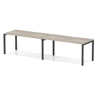 Evolve Plus Single Row Bench Desk - 2 Person
