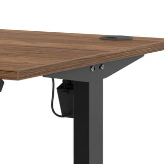 Air Lite Height Adjustable Desk With Cable Ports