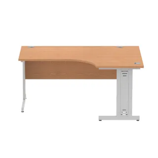 Impulse Crescent Desk Cable Managed Leg