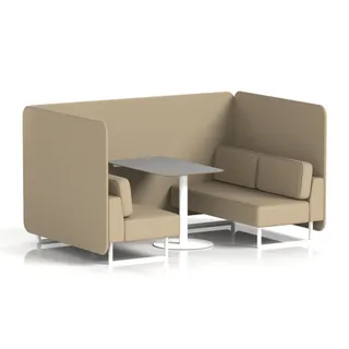 Brixworth Bench Booth in Single Tone