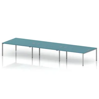 Impulse B2B Bench Desk - 6 Person