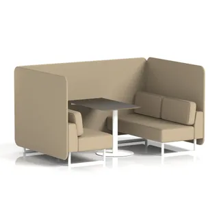 Brixworth Bench Booth in Single Tone