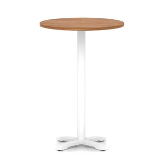 EE - Italia Round Poseur Table With Cross Base