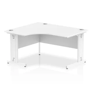 Impulse Crescent Desk Cable Managed Leg