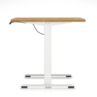 Air Lite Height Adjustable Desk With Cable Ports