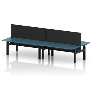 1800 / Dark Teal / Black Frame / With Black Straight Screen