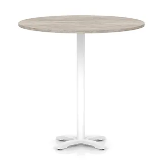 EE - Italia Round Poseur Table With Cross Base