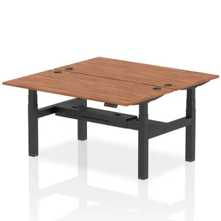 OE - Air Back-to-Back Height Adjustable Bench Desk - 2 Person