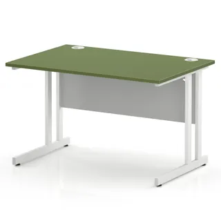 Impulse Straight Desk Cantilever Leg