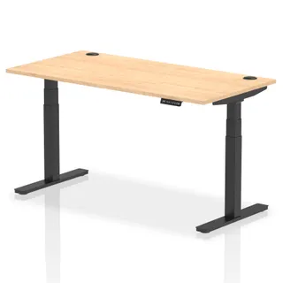 EE - Air Height Adjustable Desk With Cable Ports