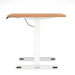 Air Lite Height Adjustable Desk With Cable Ports