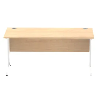 Impulse Straight Desk Cable Managed Leg