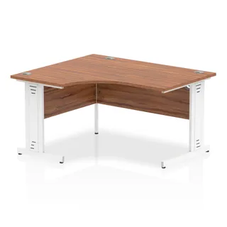 Impulse Crescent Desk Cable Managed Leg