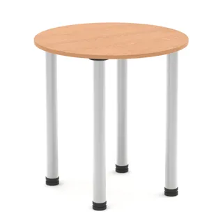 Impulse Round Table With Post Leg