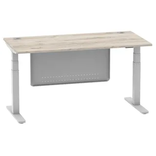 Air Height Adjustable Desk With Cable Ports