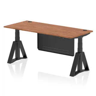 Air Height Adjustable Desk With Cable Ports