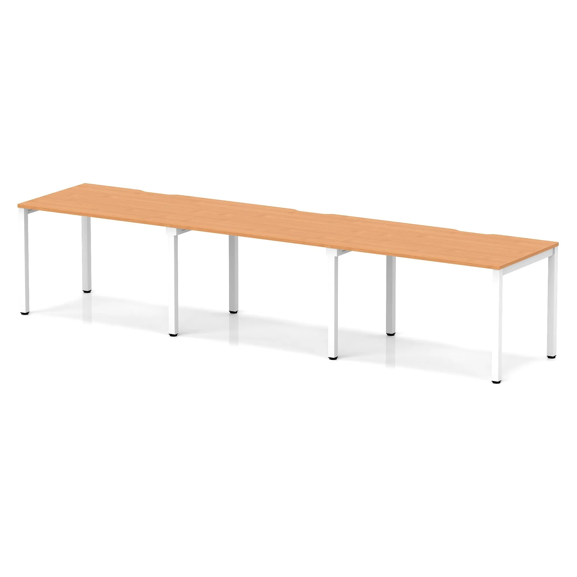 Evolve Plus Single Row Bench Desk - 3 Person