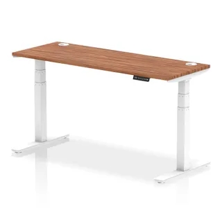 EE - Air Height Adjustable Slimline Desk With Cable Ports