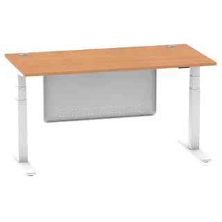 Air Height Adjustable Desk With Cable Ports