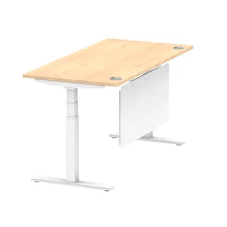 Air Height Adjustable Desk With Cable Ports