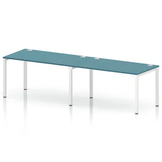 Impulse Single Row Bench Desk - 2 Person