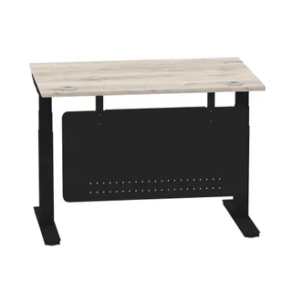 Air Height Adjustable Desk With Cable Ports