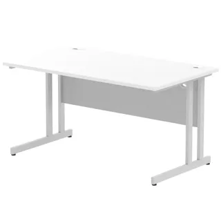 Impulse Straight Desk Cantilever Leg