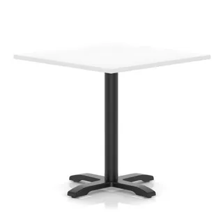 EE - Italia Square Poseur Table With Cross Base