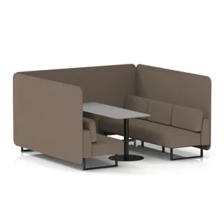 Brixworth Bench Booth in Single Tone