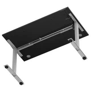 Air Lite Height Adjustable Desk With Cable Ports