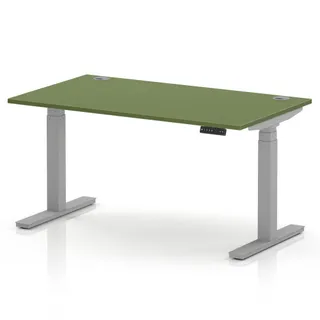 Air Height Adjustable Desk With Cable Ports