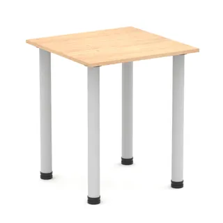 Impulse Square Table With Post Leg