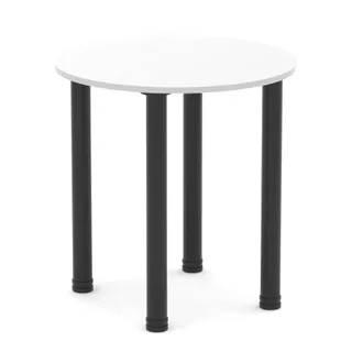 Impulse Round Table With Post Leg
